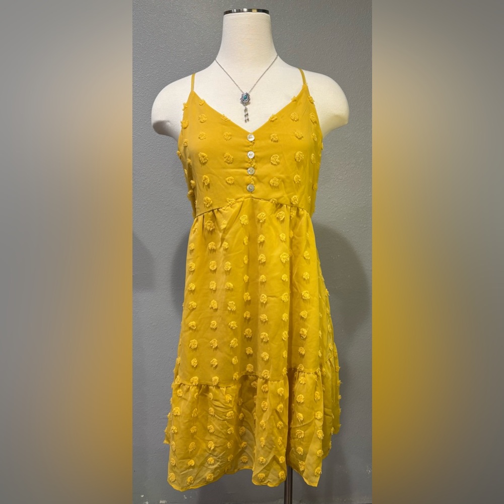 Yellow tank Dress